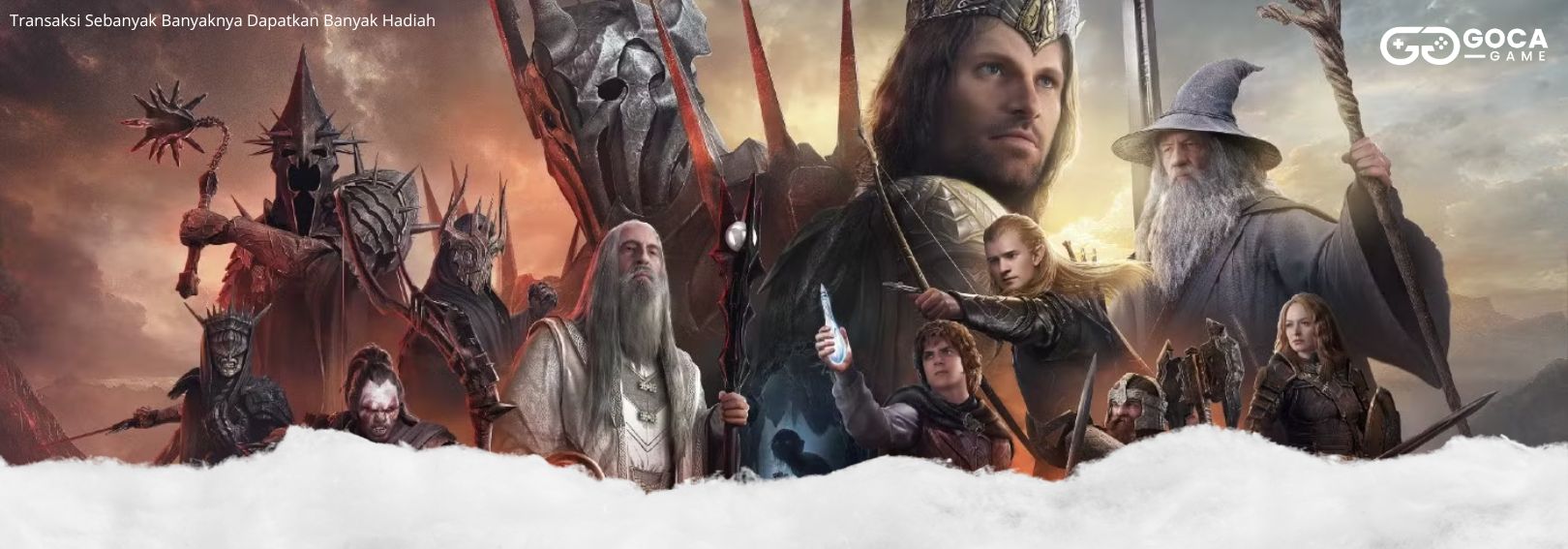 Top Up The Lord of the Rings Rise to War Termurah, Bisa Pakai Pulsa & Terpercaya